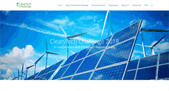 Desktop Screenshot of cleantechchallenge.nl