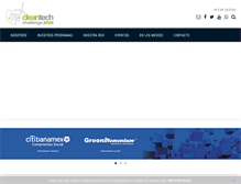 Tablet Screenshot of cleantechchallenge.org