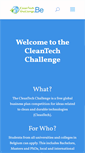 Mobile Screenshot of cleantechchallenge.be